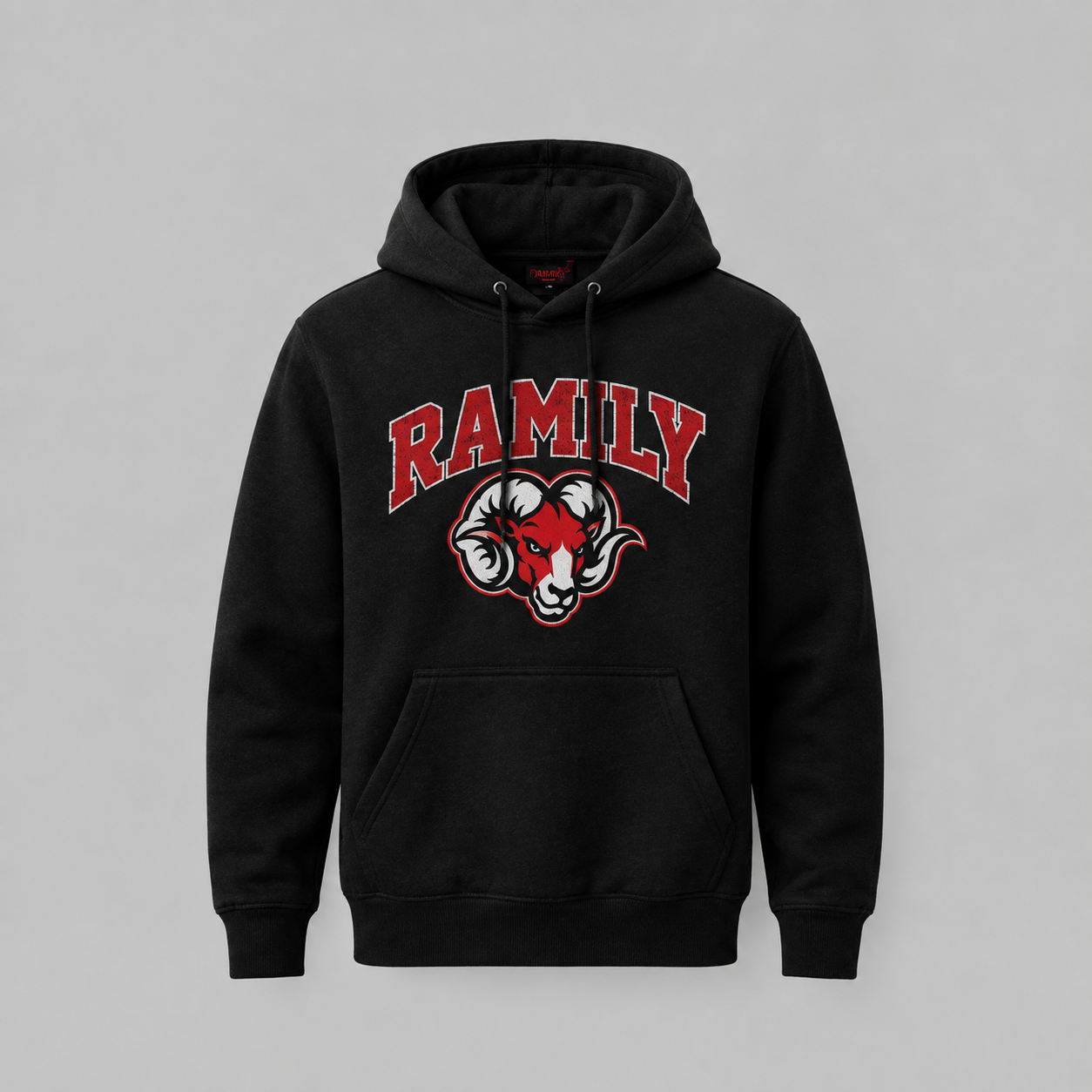 Ramily Classic Embroidered Pullover Hoodie
