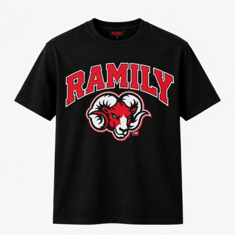 Ramily Classic Embroidered Logo T-Shirt