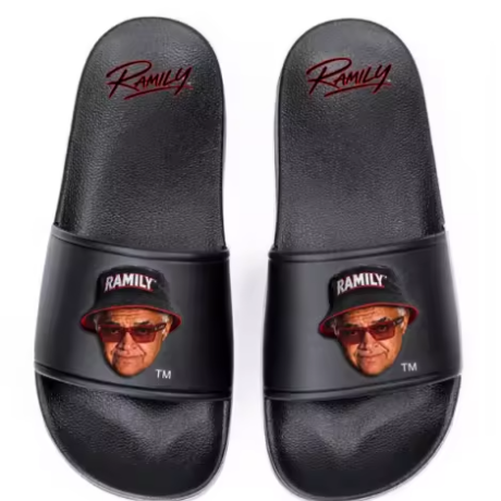 Ramily Hoop Legend Embossed Slides