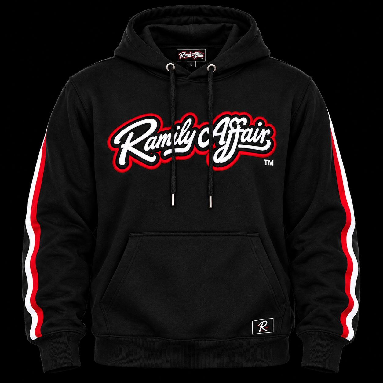 Ramily Affair Embroidered Pullover Hoodie