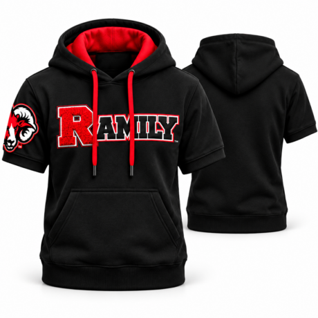 The Ramily YN Shortsleeve Hooded Sweatshirt Men